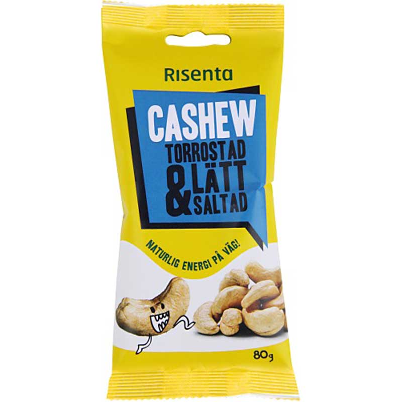 Cashew Torrostad & Lätt saltad - 50% rabatt