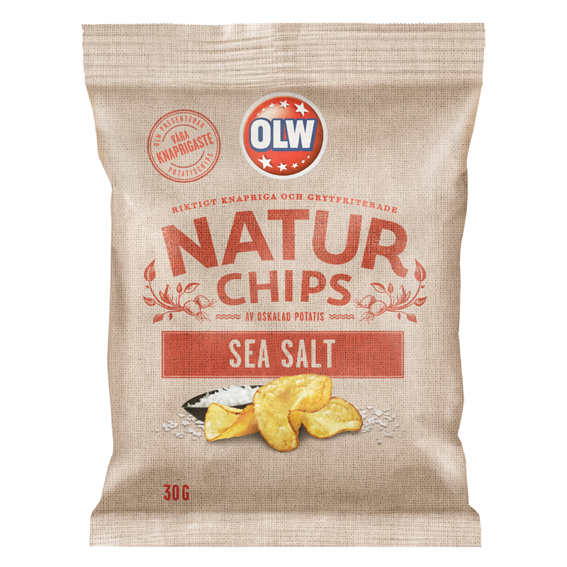 Chips Havssalt 30g - 29% rabatt