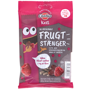Fruktstänger Lakrits & Hallon – 40% rabatt