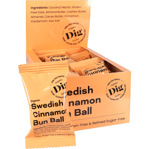 Organic Swedish Cinnamon Bun Ball 16-pack – 36% rabatt
