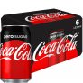 Läsk "Coca Cola Zero" 6 x 330ml – 31% rabatt