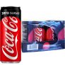 Hel Platta Läsk "Coca Cola Zero" 24 x 250ml – 41% rabatt