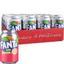 Hel Platta Läsk "Fanta Zero Sugar Pink Grapefruit" 24 x 33cl – 50% rabatt