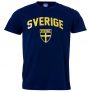 Sverige T-Shirt Blå Stl XL – 40% rabatt