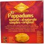 Pappadums Naturell – 63% rabatt