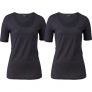 T-shirt "Navy Melange" Medium 2-pack – 67% rabatt