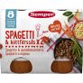 Barnmat "Spagetti & Köttfärssås" 2 x 190g – 56% rabatt