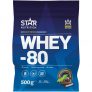 Proteinpulver "Whey 80 Mint Chocolate" 500g – 0% rabatt